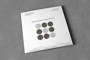 Diseño segundo folleto Think 2015 with Google