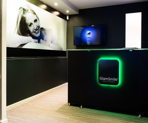 Diseño Recepción GlamSmile