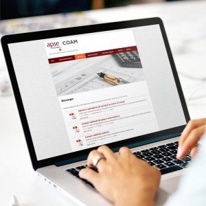 diseño web responsive para Apse Consultant