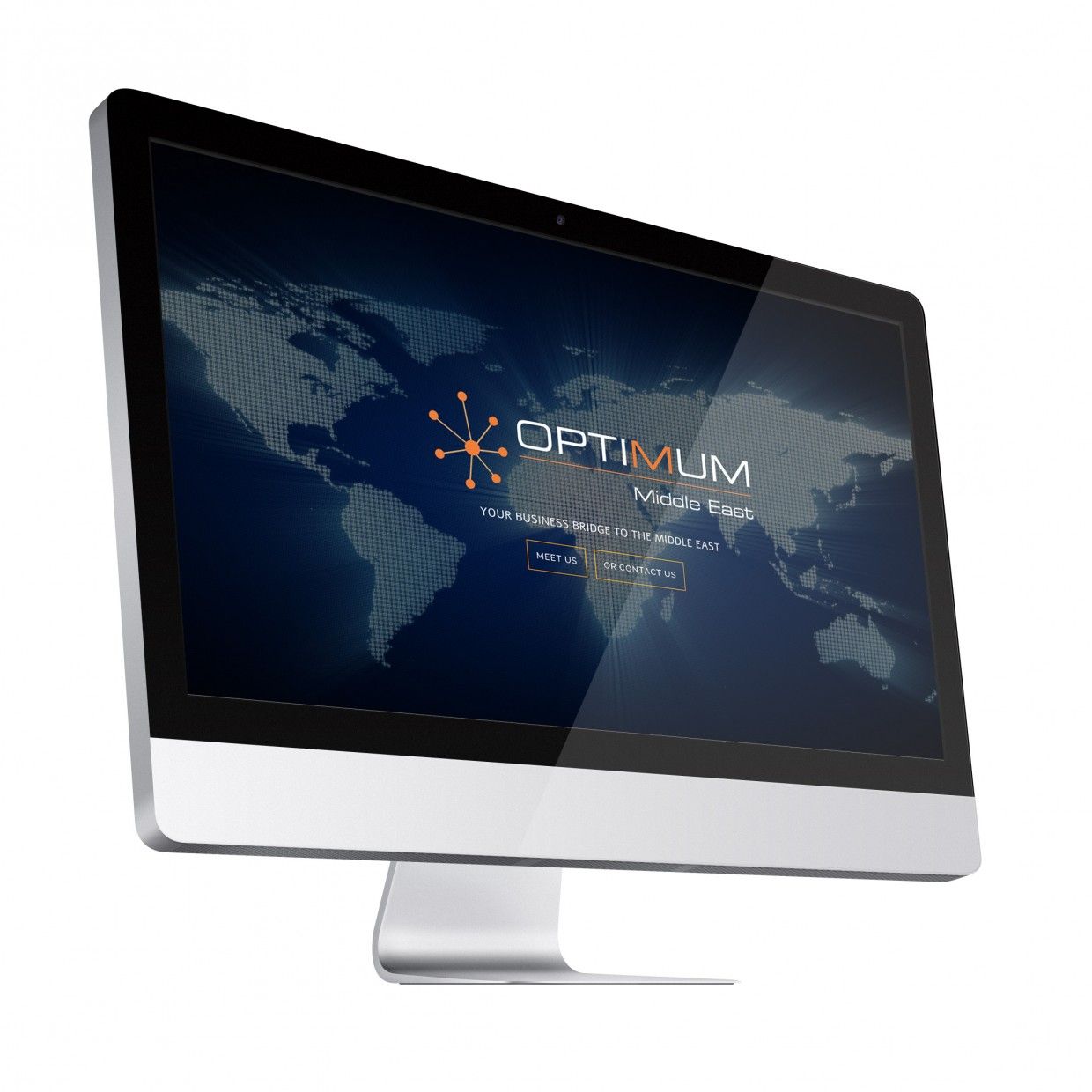 Diseño web corporativa para Optimum Middle East